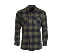 Mil-Tec Hemd-10939001 Camicia, Nero/Verde Oliva, S Unisex-Adulto