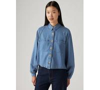 Camicia Tyla Lightweight Blu / Bright Mid Stone levi > clothing > women > shirts > blouses > tops