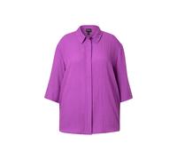 Camicia Ulla Popken donna taglie forti camicetta piega posteriore collo...