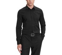 Calvin Klein Uomo Camicia Slim Stretch Shirt Maniche Lunghe, Nero (CK Black), M