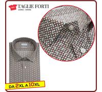 camicia uomo classica sartoriale TAGLIE FORTI manica lunga da 2xl a 7xl