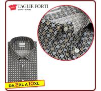 camicia uomo classica sartoriale TAGLIE FORTI manica lunga da 2xl a 7xl