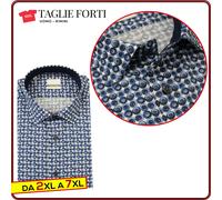 camicia uomo classica sartoriale TAGLIE FORTI manica lunga da 2xl a 7xl