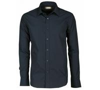 CAMICIA UOMO COTONE CLASSICA FACILE STIRO COLLETTO ITALIANO MANICA LUNGA S - 3XL