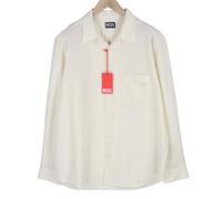 Camicia Uomo DIESEL S-Wooly 2XL In Lana Con Bottone Tasca Collo A V RRP€195