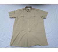 Camicia Uomo Fawn, Maniche Corte, Tutti I Gradi, Camicia Da Servizio, Taglia 39