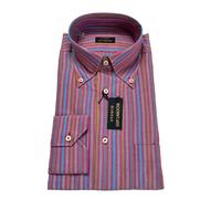 Camicia uomo GUY LAROCHE, taglia 40 (15 3/4) button down regular fit, sconto 70%