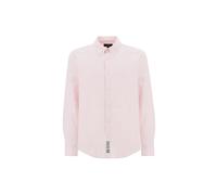 La Martina Camicia da uomo a maniche lunghe MCC006, Colore: rosa., XXL