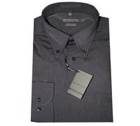 CAMICIA UOMO Taglie Forti 3XL 4XL 5XL 6XL 7XL 100% cotone oxford avio