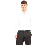 Jprblaparker Detail Shirt L/S Aw24 SN, Bianco Brillante, vestibilità Aderente, XL