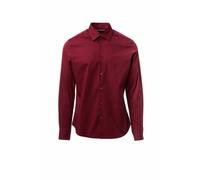 Camicia Uomo Sartoriale Elasticizzata Vestibilità Slim Manica Lunga S M L XL 2XL