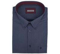 Camicia Uomo sportiva puro cotone taglie comode forti manica lunga 5xl 6xl 47 49