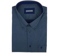 Camicia Uomo sportiva puro cotone taglie comode forti manica lunga 5xl 6xl 47 49