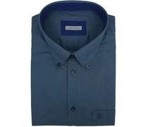 Camicia Uomo sportiva puro cotone taglie comode forti manica lunga 5xl 6xl 47 49