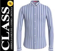 Camicia Uomo Sportiva TOMMY HILFIGER JEANS DM0DM03745 (100) COTONE (-40%)