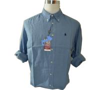 CAMICIA UOMO Taglie forti puro lino 2XL 3XL 4XL 5XL 6XL avio TIPO'S MADE ITALY