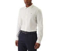 Tommy Jeans Tjm Original Stretch Shirt Dm0dm04405, Camicia a Maniche Lunghe Uomo, Bianco (Classic White), XL