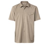 Vaude Rosemoor Ii Short Sleeve Shirt Beige 3XL Uomo