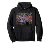 Camicia Vegas Strip, Las Vegas Nevada Shirt, Vegas Luci di Viaggio Felpa con Cappuccio