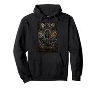Camicia vichinga Odin Fenrir Wolf Mitologia nordica Lupi Felpa con Cappuccio