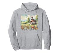 Camicia vintage Country Church con It Is Well With My Soul Felpa con Cappuccio