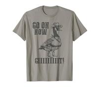Camicia Vintage Cowboy Goose - Go On Now Git Canadian Goose Maglietta