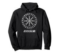 Camicia Vintage Islanda - Nordic Viking Battle Folklore Felpa con Cappuccio