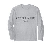 Camicia Vintage Paris Tee C'Est La Vie Maglia a Manica