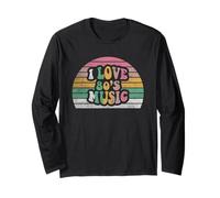 Camicia Vintage Vintage Anni '80 I Love 80s Music Band Anni '80 Maglia a Manica