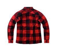 Camicia west coast choppers in flanella rigida rosso/nero West coast choppers