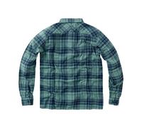 Camicia west coast choppers in flanella rigida verde navy West coast choppers