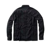 Camicia west coast choppers in flanella rigida verde/nero West coast choppers