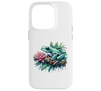 Camicia White Tree Frog Australian Green Tree Frog Custodia per iPhone 14 Pro