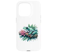 Camicia White Tree Frog Australian Green Tree Frog Custodia per iPhone 15 Pro