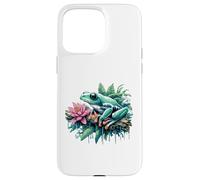 Camicia White Tree Frog Australian Green Tree Frog Custodia per iPhone 15 Pro Max