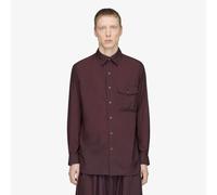 Camicia Y-3 Gradient 3 tripe Nylon Overhirt UNIEX Night Red S