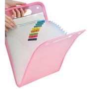 Camicie a patta - Raccoglitore a fisarmonica | 13 tasche portadocumenti portatile per archiviazione di carte e ricevute per casa, scuola, università, sala riunioni piccola impresa