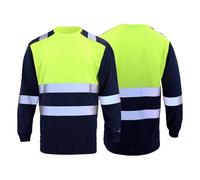 Camicie ad Alta Visibilità per Uomini,Indumenti Traspiranti ad Asciugatura Rapida con Motivo 3D - Maglie Riflettenti da Lavoro,per la Famiglia gli Amici la Sicurezza Notturna le Costruzioni e il