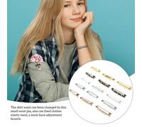 Camicie da 150 pcs serrano clip sciarpa spilla per spilla da spilla a scialle a