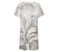 Camicie da Notte da Donna -Disegno della Linea della Giungla Camicia da Notte Estiva da Donna A Maniche Corte Taglie S-3Xl Morbida E Comoda Ideale per Stare in Casa. M