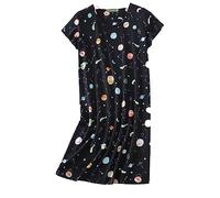 Camicie da Notte Donna Comodo Semplice Pigiami Camici Vestaglia Accappatoi Camicia da Notte Manica Corta Taglie Forti