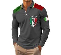 Camicie da uomo a maniche lunghe, casual, taglio sottile, top stampato per l'uso quotidiano, perfetto per l'autunno e l'inverno, si adatta bene ai jeans per abiti eleganti, bracciale cronometro