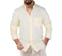 Camicie da uomo vestibilità regolare a maniche lunghe camicetta da uomo casual primavera e autunno camicia con risvolto a righe camicetta a maniche lunghe cardigan atletica sport abbigliamento da