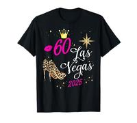Camicie da Viaggio per Ragazze di Las Vegas 2025 È la mia Squadra per Il 60° Compleanno Maglietta