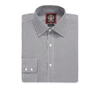 Camicie eleganti da uomo Vestibilità regolare a righe, polsini singoli