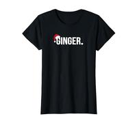 Camicie Natalizie abbinate per Amici, Ginger Redheads Maglietta, Donna, Nero, S