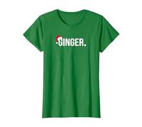 Camicie Natalizie abbinate per Amici, Ginger Redheads Maglietta, Donna, Verde Mela, S