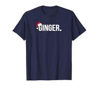 Camicie Natalizie abbinate per Amici, Ginger Redheads Maglietta, Uomo, Navy, S