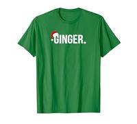 Camicie Natalizie abbinate per Amici, Ginger Redheads Maglietta, Uomo, Verde Mela, S