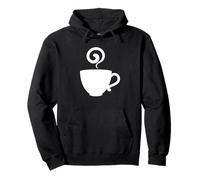 Camicie nere per gli uomini Camicie da caffè per gli uomini Felpa con Cappuccio